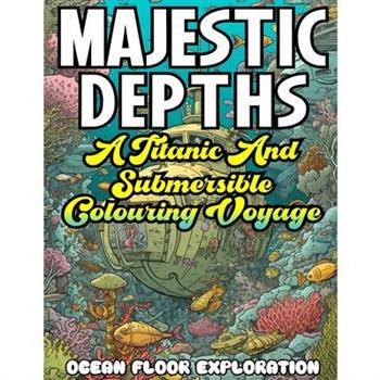 MAJESTIC DEPTHS- A Titanic and submersible Coloring Voyage