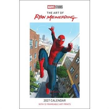 Marvel Studios: The Art of Ryan Meinerding 2027 Poster Calendar with 12 Prints