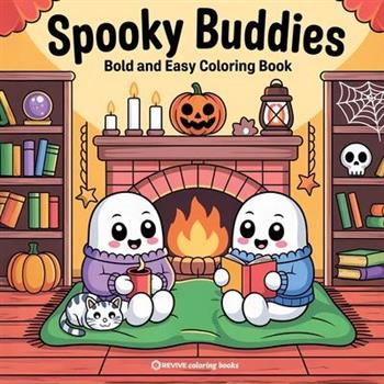 Bold & Easy Spooky Buddies Coloring Book