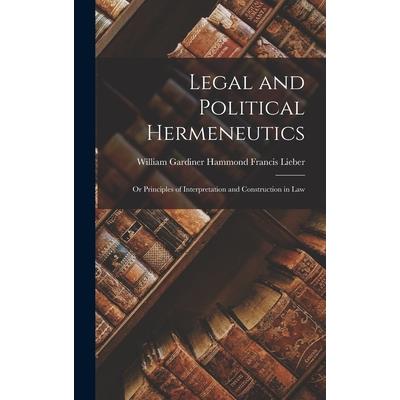 Legal and Political Hermeneutics