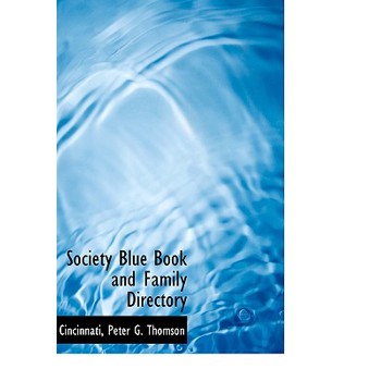 Society Blue Book and Family Directory