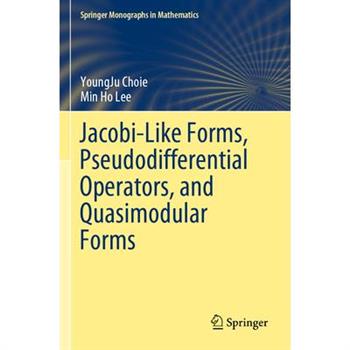 Jacobi-Like Forms, Pseudodifferential Operators, and Quasimodular Forms