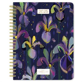 House of Turnowsky Official 2025 6 X 7.75 Inch Weekly Desk Planner Foil Stamped Cover