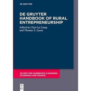 de Gruyter Handbook of Rural Entrepreneurship