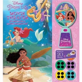 Disney Princess: Moana, Rapunzel, and Ariel Movie Theater Storybook & Movie Projector