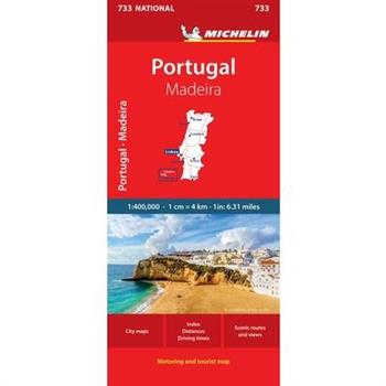 Michelin Map 733 Portugal