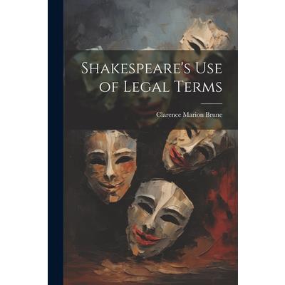 Shakespeare’s use of Legal Terms