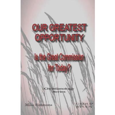 Our Greatest Opportunity