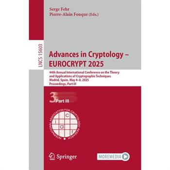 Advances in Cryptology - Eurocrypt 2025