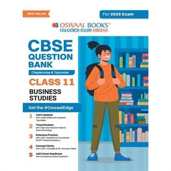 Oswaal CBSE Question Bank Class 11 Business Studies, Chapterwise and Topicwise Solved Papers For 2025 Exams