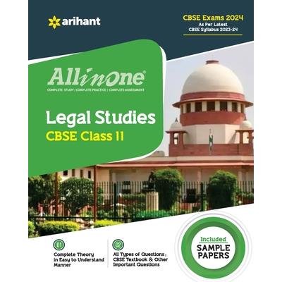 All In One Class 11th Legal Studies for CBSE Exam 2024