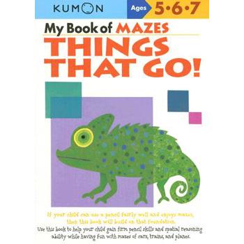 My Book of Mazes: Things That Go!