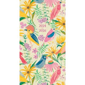 2025 Birds & Blooms Checkbook/2 Year Pocket Planner