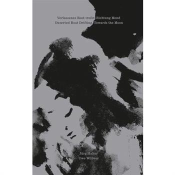 Deserted Boat Drifting Towards the Moon