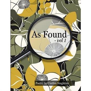 As Found - Vol. 1