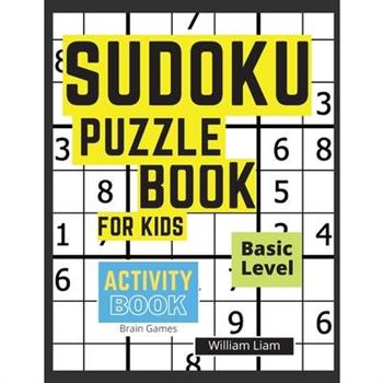 Sudoku Puzzle Basic Level For Kids Brain Games For Kids Ages 8-12 Years