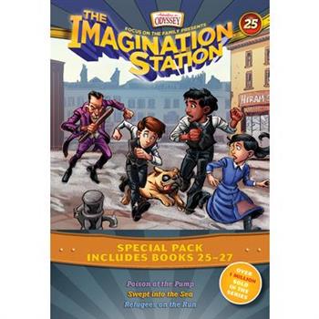 Imagination Station Books 3-Pack: Poison at the Pump / Swept Into the Sea / Refugees on the Run