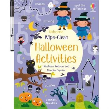 Wipe-Clean Halloween Activities