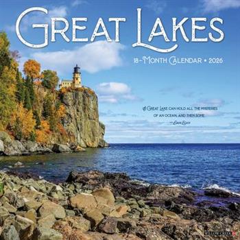 Great Lakes 2026 12 X 12 Wall Calendar