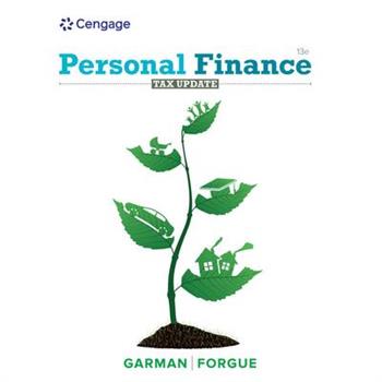 Bundle: Personal Finance Tax Update, Loose-Leaf Version, 13th + Mindtap, 1 Term Printed Access Card
