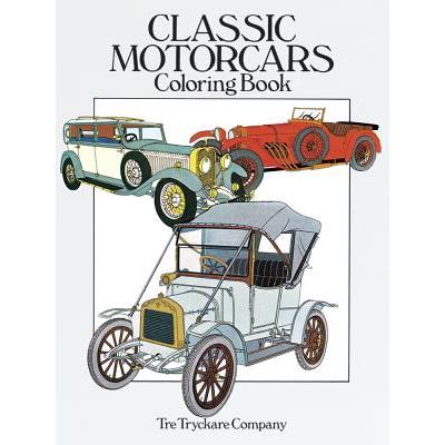 Classic Motorcars Coloring Book