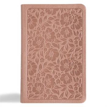 KJV Personal Size Bible, Rose Gold Leathertouch