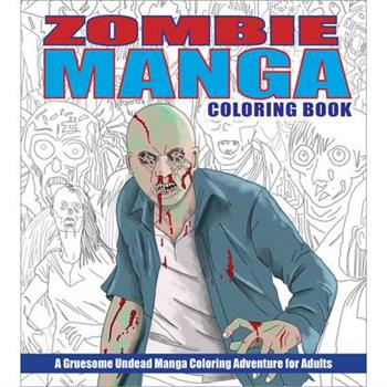 Zombie Manga Coloring Book