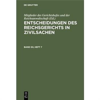 Entscheidungen des Reichsgerichts in Zivilsachen