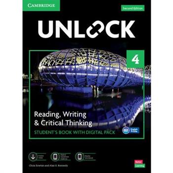 Unlock Level 4 Reading, Writing and Critical Thinking Student’s Book with Digital Pack