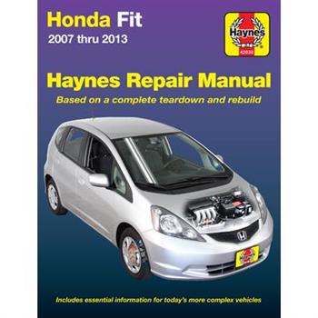 Honda Fit 2007 Thru 2013