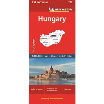 Michelin Hungary Map 732