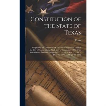 Constitution of the State of Texas