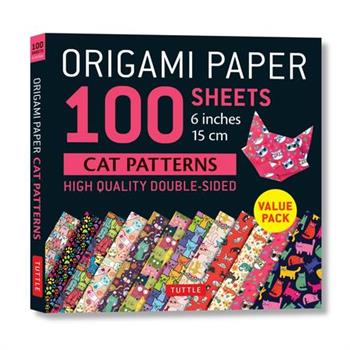 Origami Paper 100 Sheets Cat Designs 6 Inch