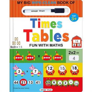 My Big Wipe and Clean Book of Times Tables for Kids