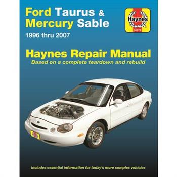 Haynes Ford Taurus & Mercury Sable 1996 Thru 2007 Manual