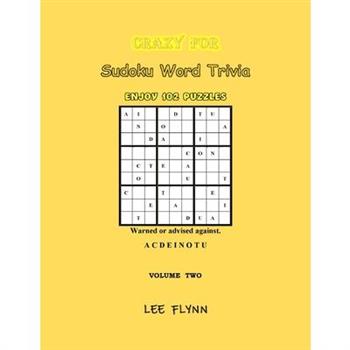 Crazy For Sudoku Word Trivia Volume Two
