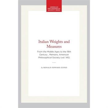 Italian Weights and Measures