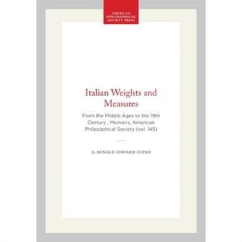 Italian Weights and Measures