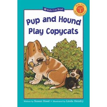 Pup and Hound Play Copycats