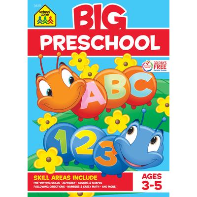 Big Preschool Workbook (Get Ready Series)