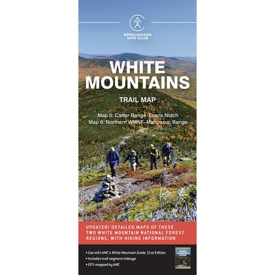 AMC White Mountains Trail Map 5-6: Carter Range-Evans Notch and North Country-Mahoosuc