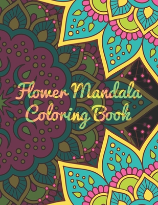 Flower Mandala Coloring Book