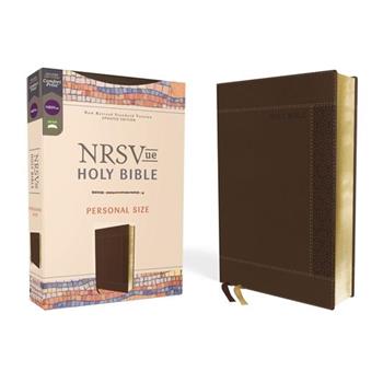 Nrsvue, Holy Bible, Personal Size, Leathersoft, Brown, Comfort Print