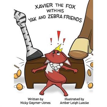 Xavier the Fox with his Yak and Zebra Friends
