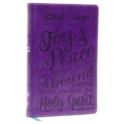 Nkjv, Holy Bible for Kids, Verse Art Cover Collection, Leathersoft, Purple, Comfort Print