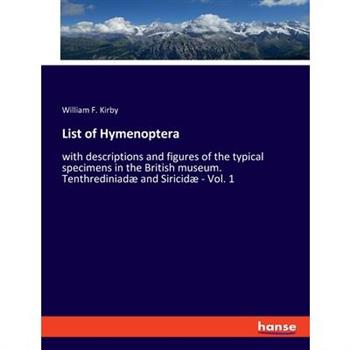 List of Hymenoptera