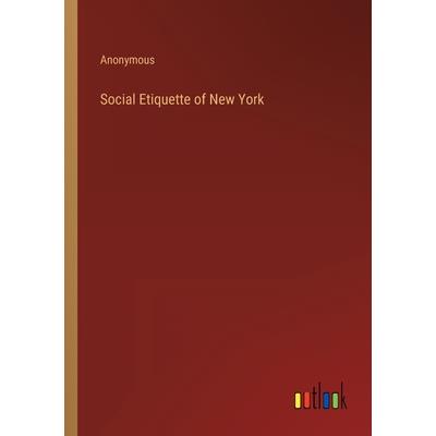 Social Etiquette of New York