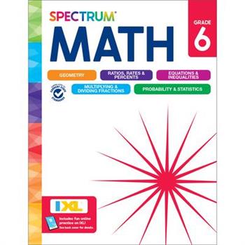 Spectrum Math Workbook, Grade 6