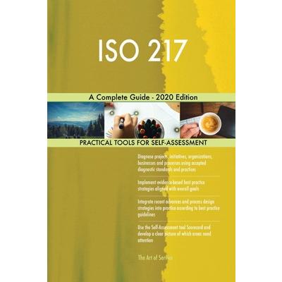 ISO 217 A Complete Guide - 2020 Edition