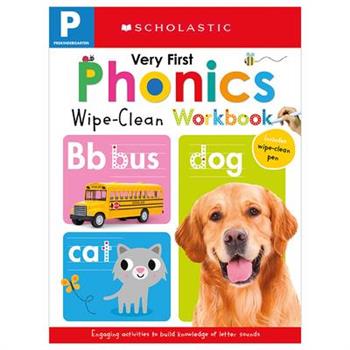 Pre-k My Very First Phonics Wipe Clean Workbook